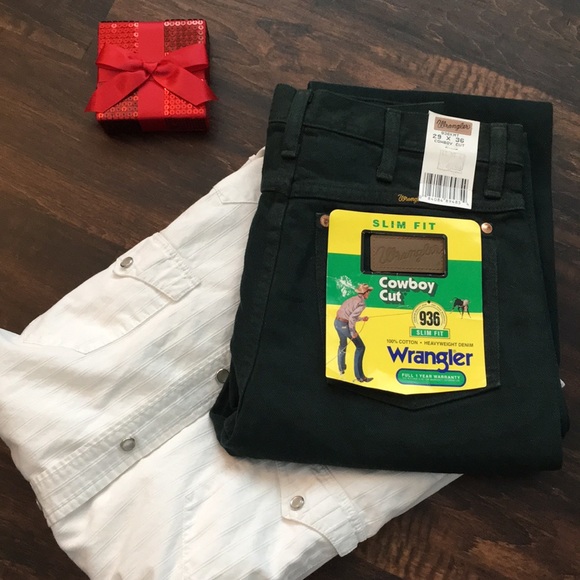 Wrangler Other - Vintage Wrangler Cowboy Cut 29x36 